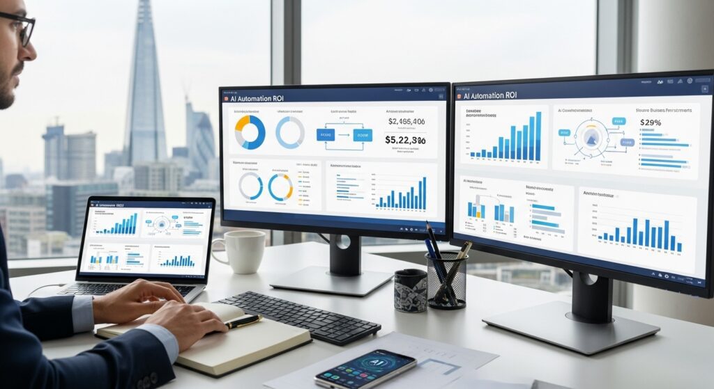 AI automation ROI UK